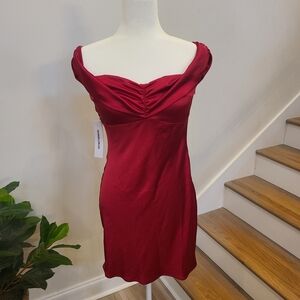 NWT!Hello Molly Red Mini Dress
